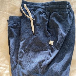Vuori womens performance joggers - small - navy heather